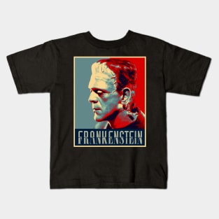 Frankenstein Poster Kids T-Shirt